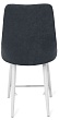 стул Клэр полубарный-мини нога белая 500 (Т177 графит)