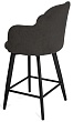 стул Эспрессо-1 полубарный нога черная 600 360F47 (Т190 горький шоколад)