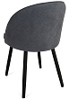 стул Капри 5 нога черная 1R32 (Т177 графит)