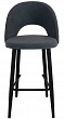 стул Капри-4 БАРНЫЙ нога черная 700 (Т177 графит)