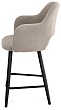 стул Эспрессо-2 полубарный нога черная 600 (Т170 бежевый)