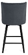 стул Парма полубарный нога черная 600 360F47 (Т177 графит)