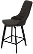 стул Клэр полубарный нога черная 600 360F47 (Т190 горький шоколад)
